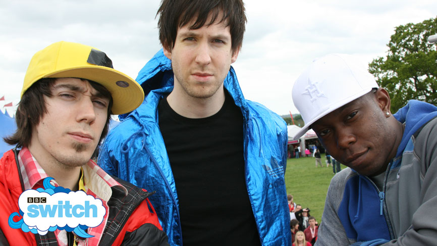 Tom and Dizzee strike a pose