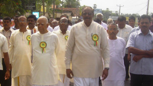 TNA leaders in the east (file photo)