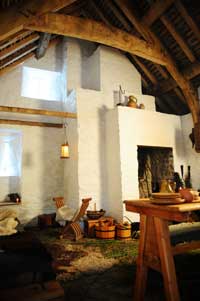 Medieval house interior