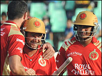 बंगलौर ने कोलकाता को हराया