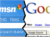 MSN v Google