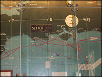 The D-Day map in Southwick House