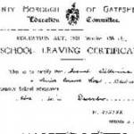 school leaving certificate