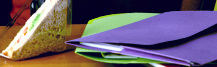 Sandwich and files