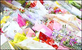 Floral tribute