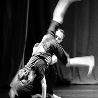 Karl and Jake performing