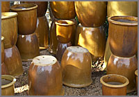 Earthenware pots