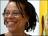 Norfolk-bred artist Gloria Ojulari.