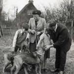 Our reunion with Irma, Psyche, and Margaret Griffin, taken near Reading.1950.