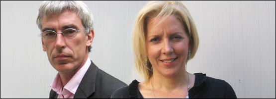 Owen Bennett-Jones and Carrie Gracie