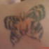 Tiger butterly tattoo