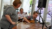 Gillian Mailland and Callum Dewar performing on marimba and classical guitar