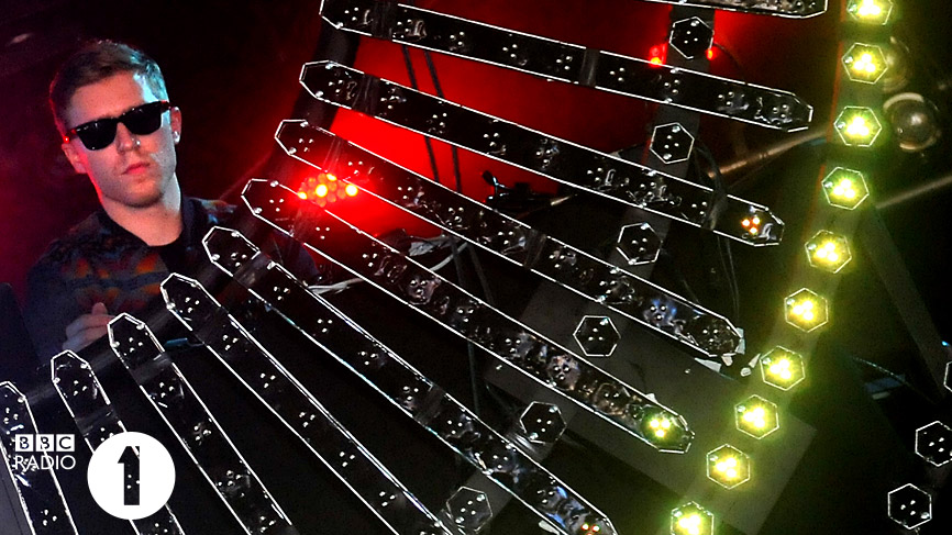 Sub Focus performing live at Radio 1's Big Weekend 2010