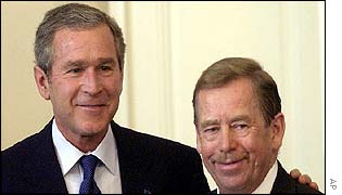Bush a Havel : Spojenci ve válce proti terorismu