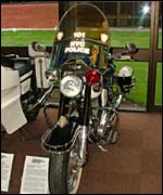 A New York Police bike