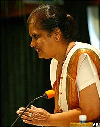 President Kumaratunge