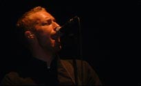 Chris Martin of Coldplay at Glastonbury