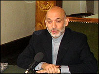 Afganistan Devlet Başkanı Karzai