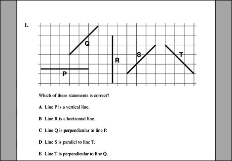 exam question