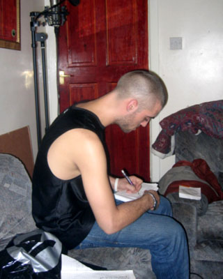 Virus Syndicates JSD pens his lyrics for the freestyle…