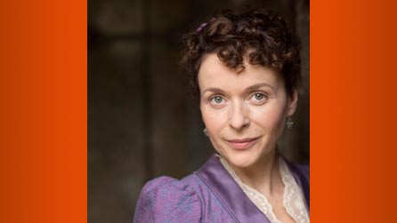 Julia Sawalha plays Dorcas in Lark Rise To Candleford