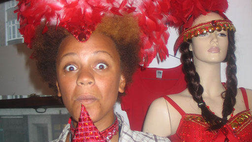 Costume time for Gemma