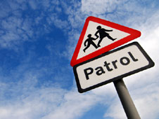 School crossing sign