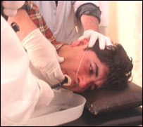 د معدې په زخم اخته ناروغ