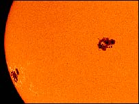 لکه های خورشيدی