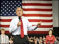 جارج بش پہلےامریکی صدر ہیں جنہوں نے فلسطینی مملکت کے قیام کی حمایت کی ہے