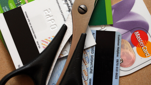 cut up credit cards