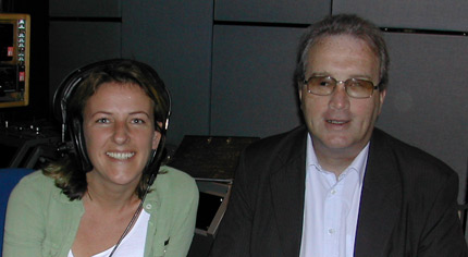 Richard Moore sith Sarah Brett