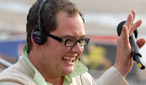 Alan Carr on Blackpool's Princess Alice Tram