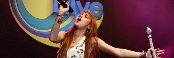 Miley Cyrus at Switch Live last year