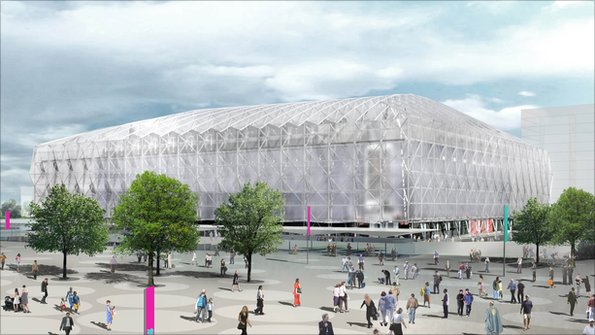 Basketball Arena (computer-generated image)