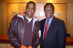 Jay-Z and Alvin Hall