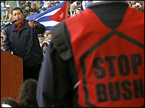 Venezüela Cumhurbaşkanı Chavez