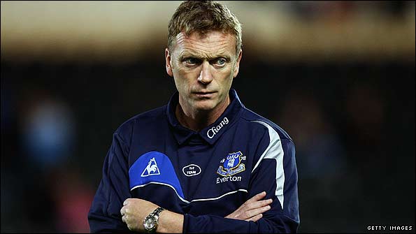 Everton manager David Moyes