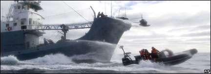 Confrontation in the Southern Ocean