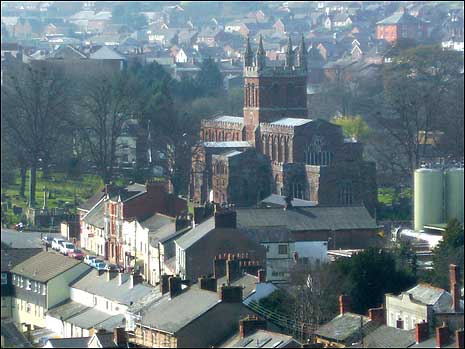 A view overlooking Crediton