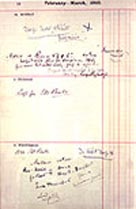 Photograph showing a page from the Black Diaries