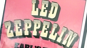 Led Zeppelin ticket and programme|70|Rob Bice, Bath 