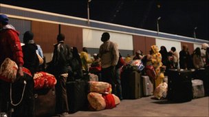 misrata people leaving 