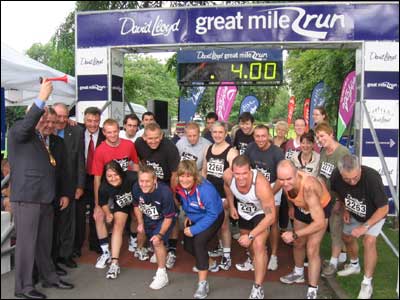 Great Mile Run in Mowbray Park, Sunderland 