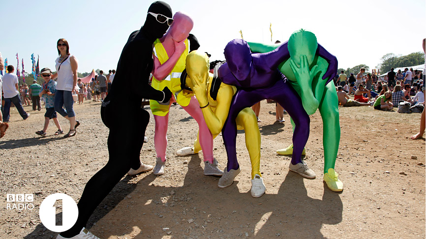 Photos of the Radio 1's Big Weekend audience on Sunday