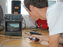 Operating the web-stream camera