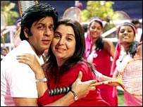 شاح رخ خان اور فراح خان