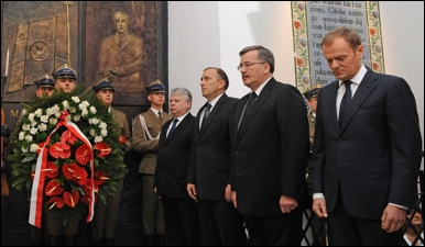 Президент Польщі Броніслав Коморовський, прем