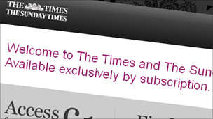Times website