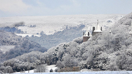 Castle Coch in Tongwynlais by Gale.